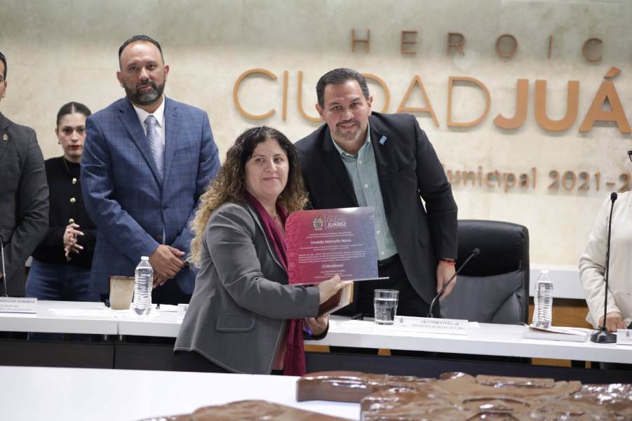 Recibe Imelda Marrufo el Premio de Derechos Humanos 2023