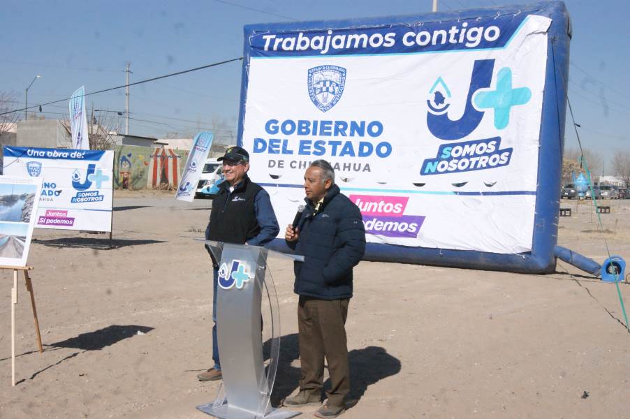Concluyen obras de limpieza en dren de Riberas del Bravo.