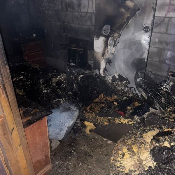 Arrestan a sujeto acusado de incendiar domicilio