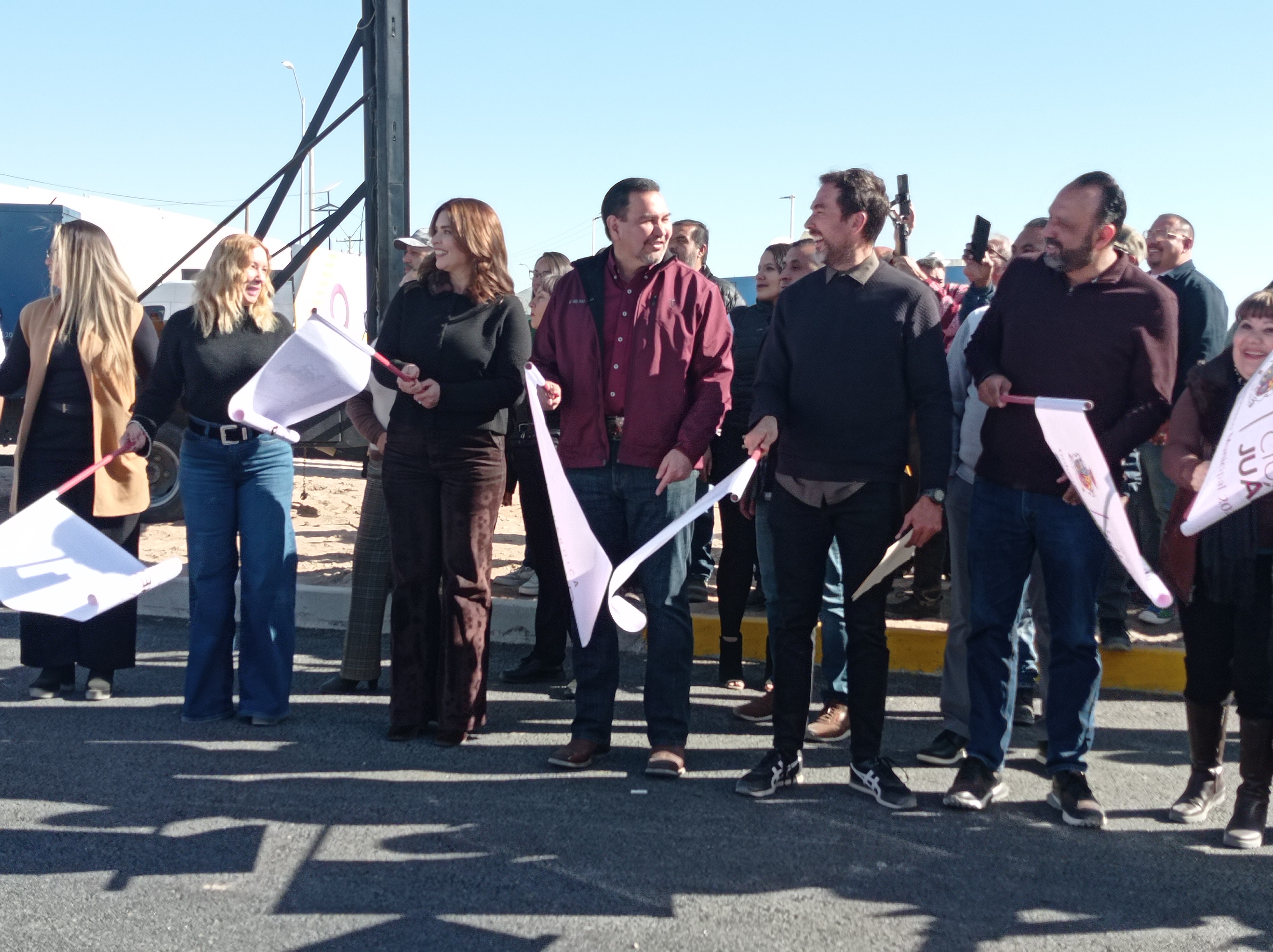 Inauguran tramo ampliado en la Avenida De las Torres.
