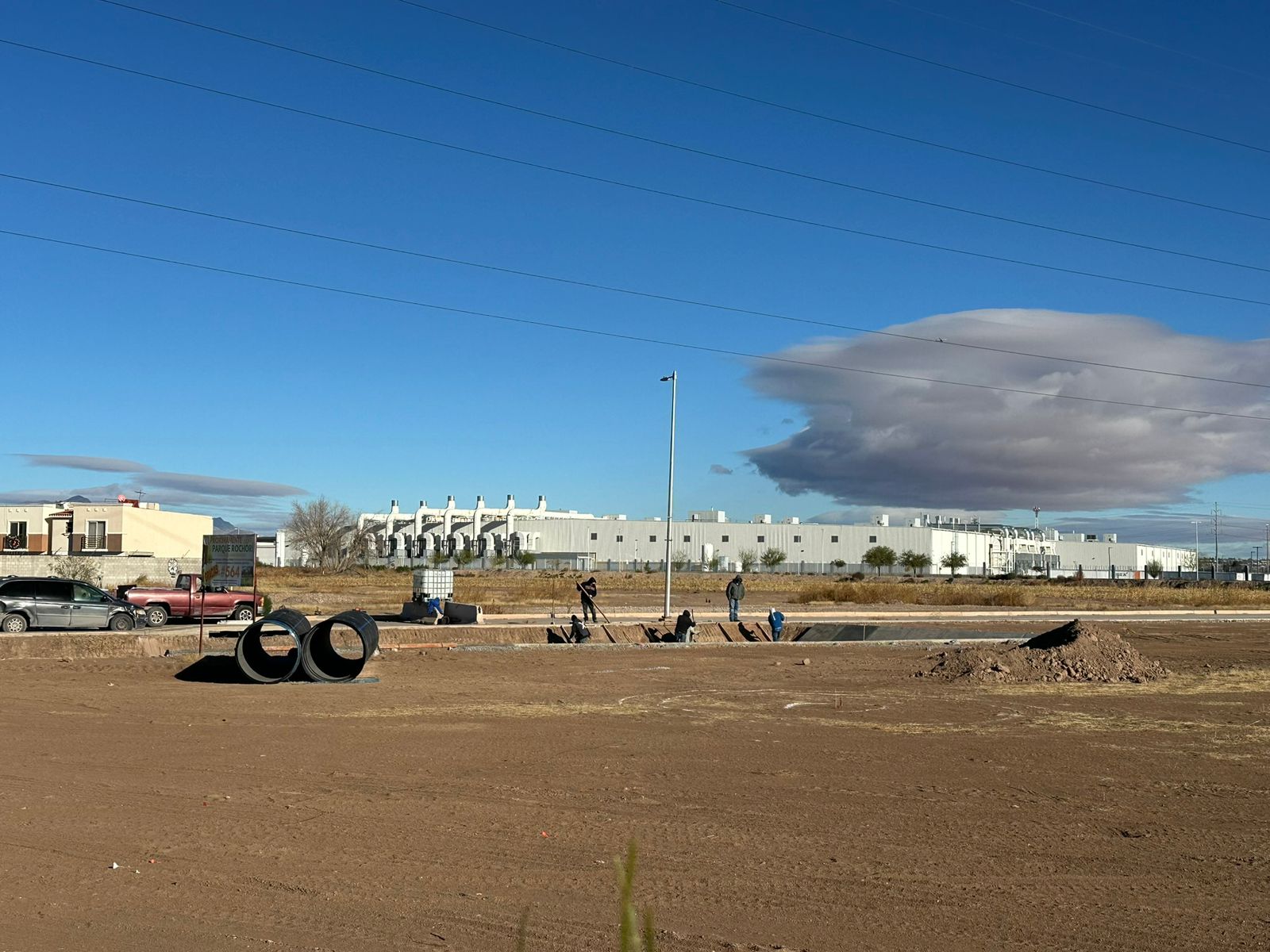 Inician construcción de parque en fraccionamiento La Sarzana