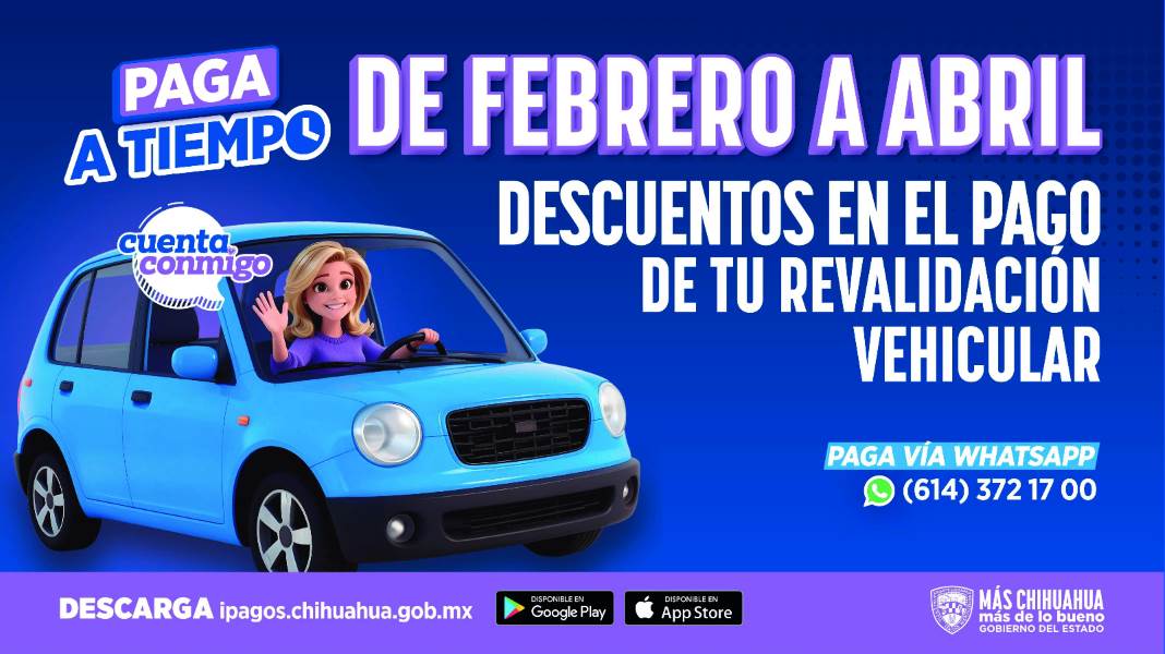 Presenta Hacienda estatal la Revalidación Vehicular 2026