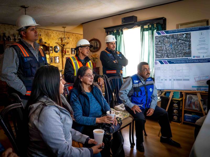 Inicia JMAS obras de captación pluvial en la colonia Olimpia