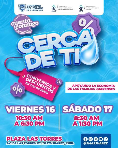 JMAS Juárez reanuda jornadas de convenios y descuentos en 2026
