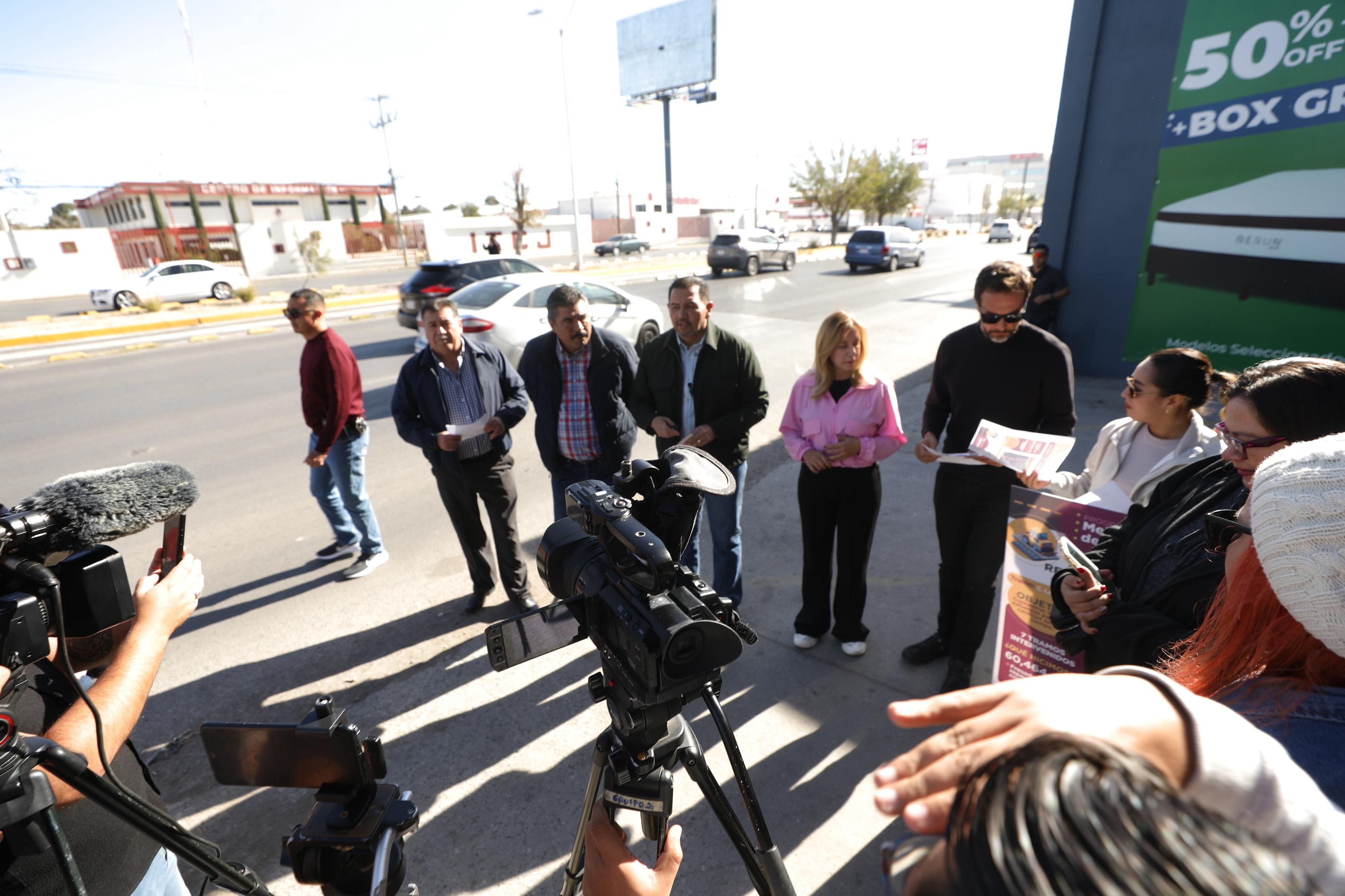 Entrega municipio obras en 7 tramos de la Avenida Tecnológico.