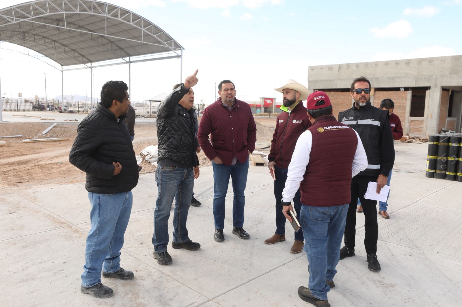 Avanza construcción de nuevo plantel del CBTIS en el sur oriente.