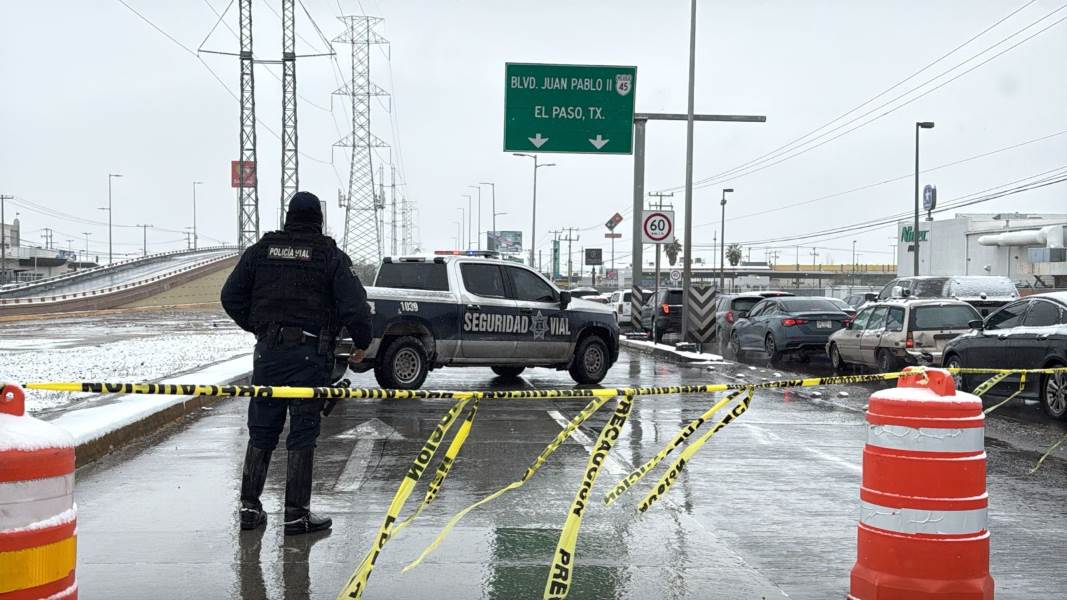 Seguridad Vial brindó apoyos durante contingencia climática