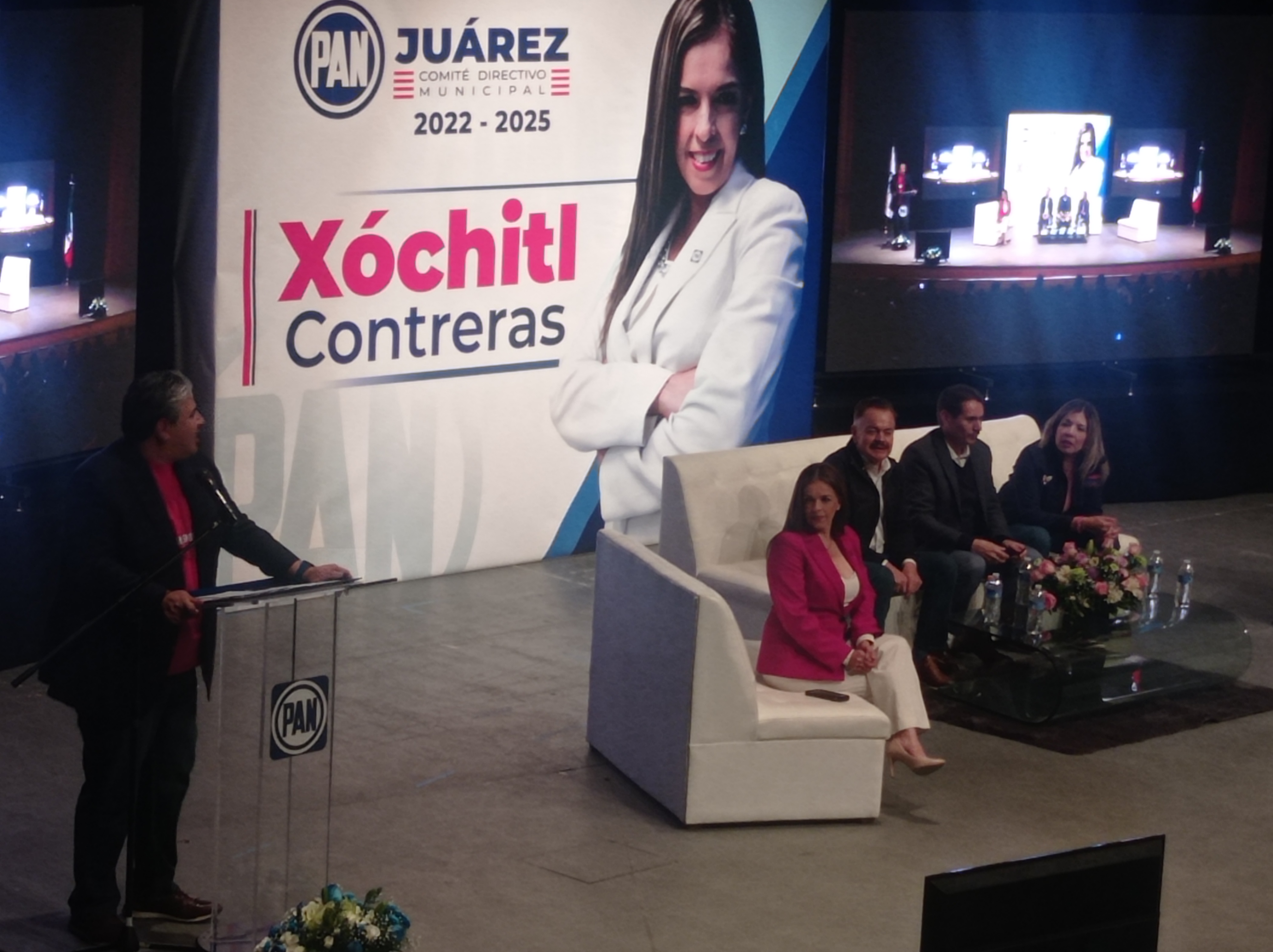 Respalda dirigencia estatal del PAN, el trabajo de Xóchitl Contreras.