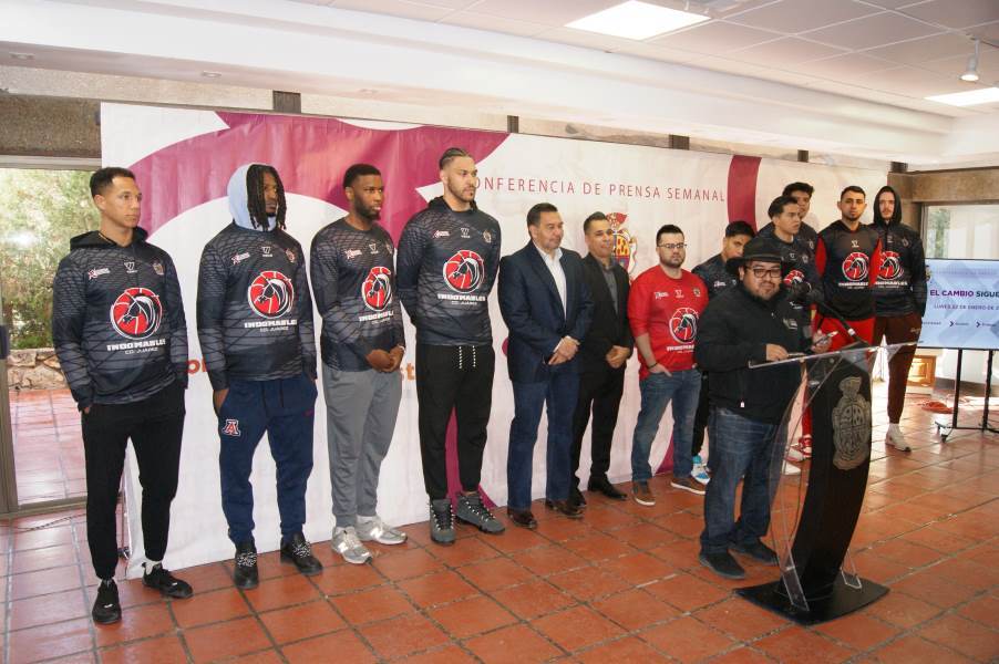 Presentaron al equipo de Básquet bol Indomables de Ciudad Juárez