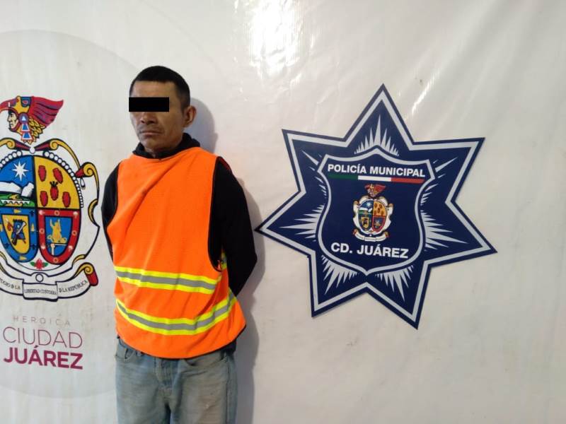 Arrestan a sujeto por el delito de robo con violencia