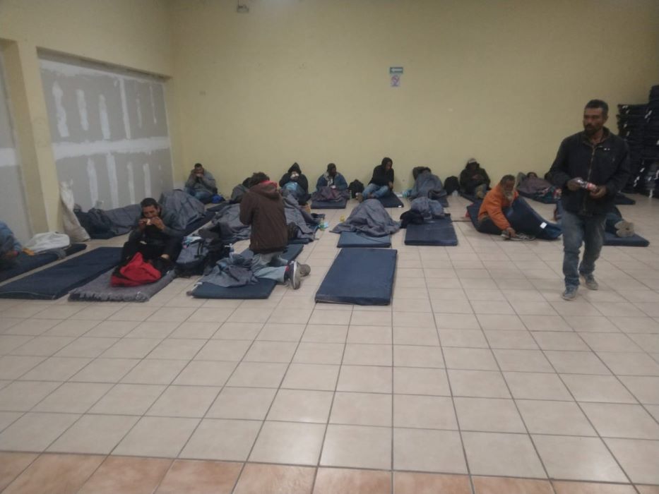 Por bajas temperaturas se refugió Temporalmente a 42 personas en situación de calle