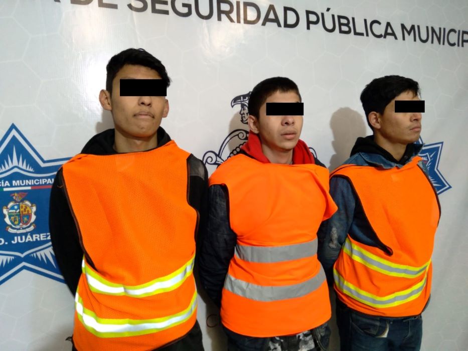 Detienen a cuatro sujetos en posesión de armas de fuego y granada de fragmentación