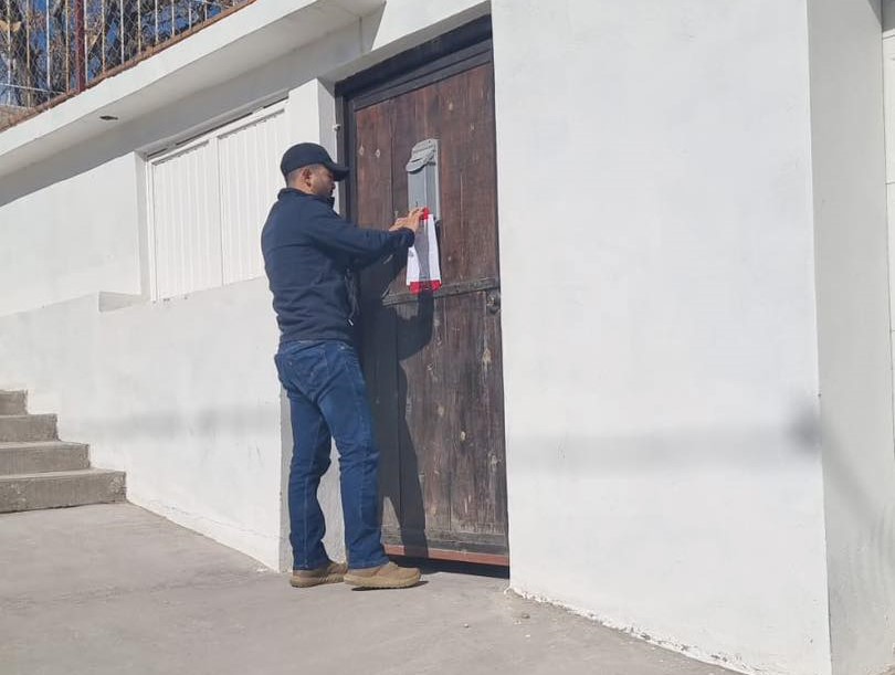 Inspeccionan jardines y terrazas paraque cumplan normatividad