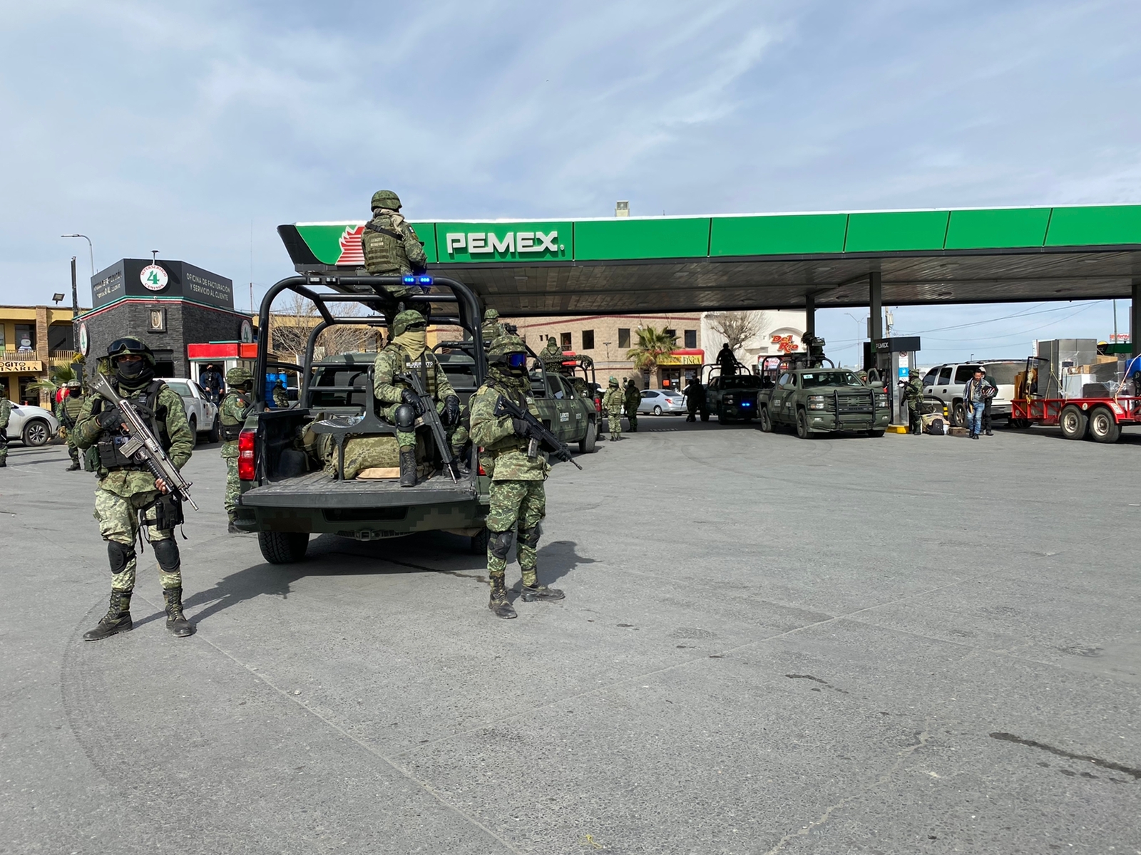 Mantienen rotación de militares para reforzar tareas de vigilancia.