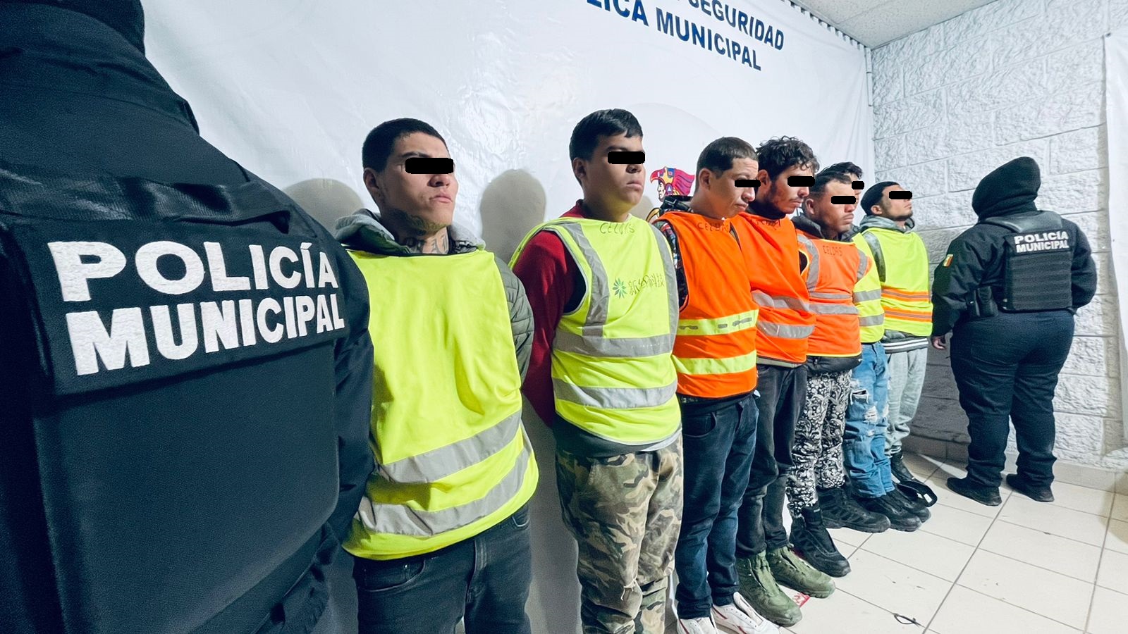 Anuncia SSPM desarticulación de una célula criminal en Riberas del Bravo.