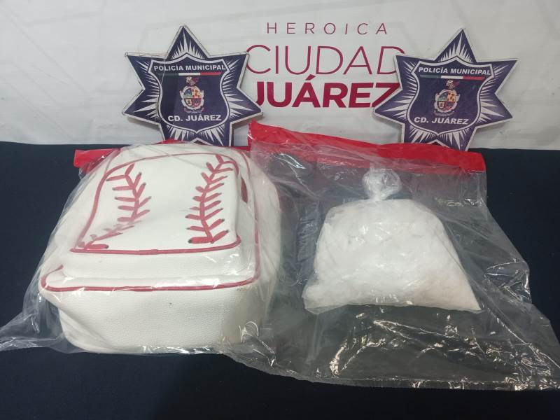 Aseguró la SSPM droga con valor de 400 mil pesos