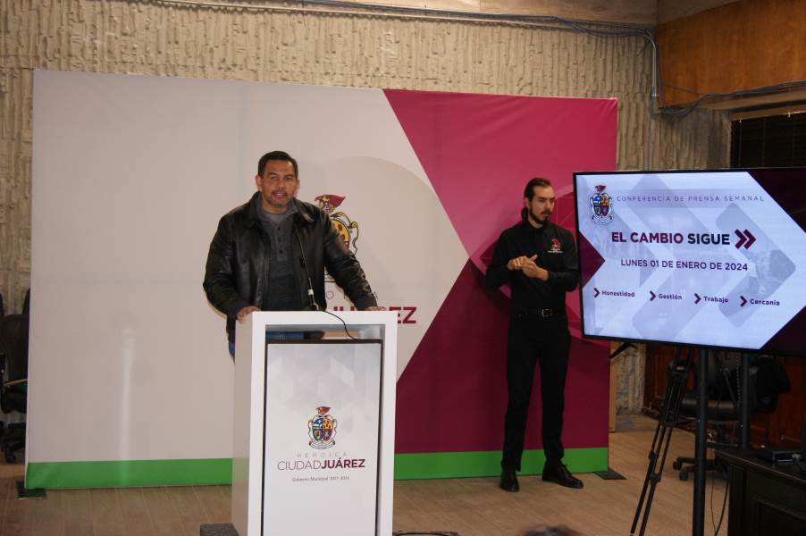 Concluir obras emblemáticas; propósito de la administración.