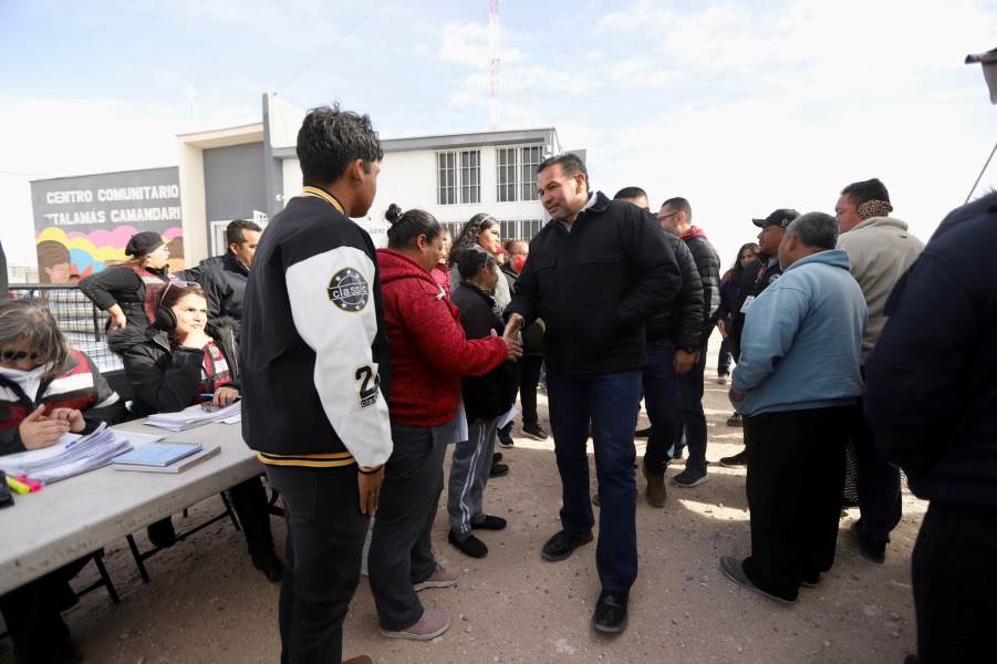 Anuncian ampliación de Centro Comunitario Manuel Talamás.