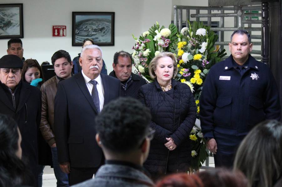 Rinden homenaje a policías del Sistema Penitenciario caídos en cumplimiento de su deber