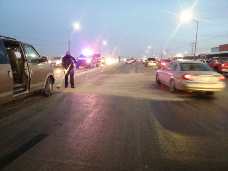 Cuenta municipio con arena y sal para cristalización de calles