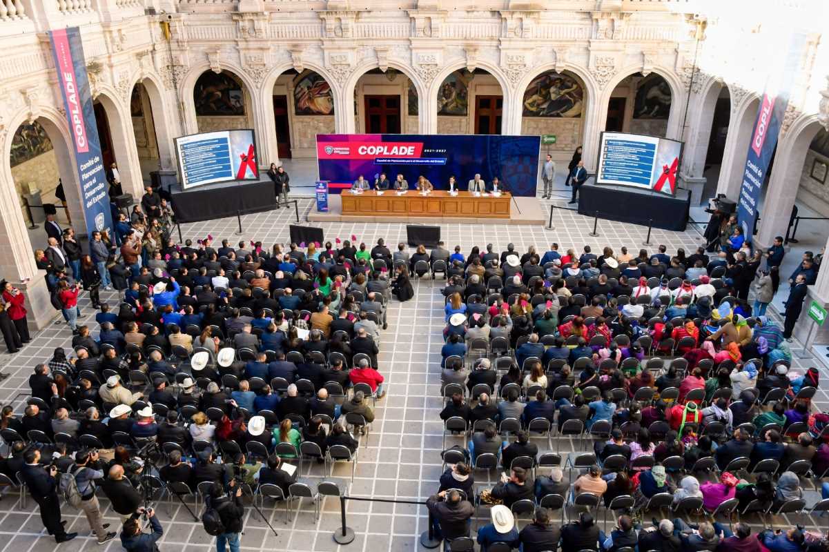 Gobernadora Maru Campos encabezó Primera Asamblea Ordinaria de COPLADE