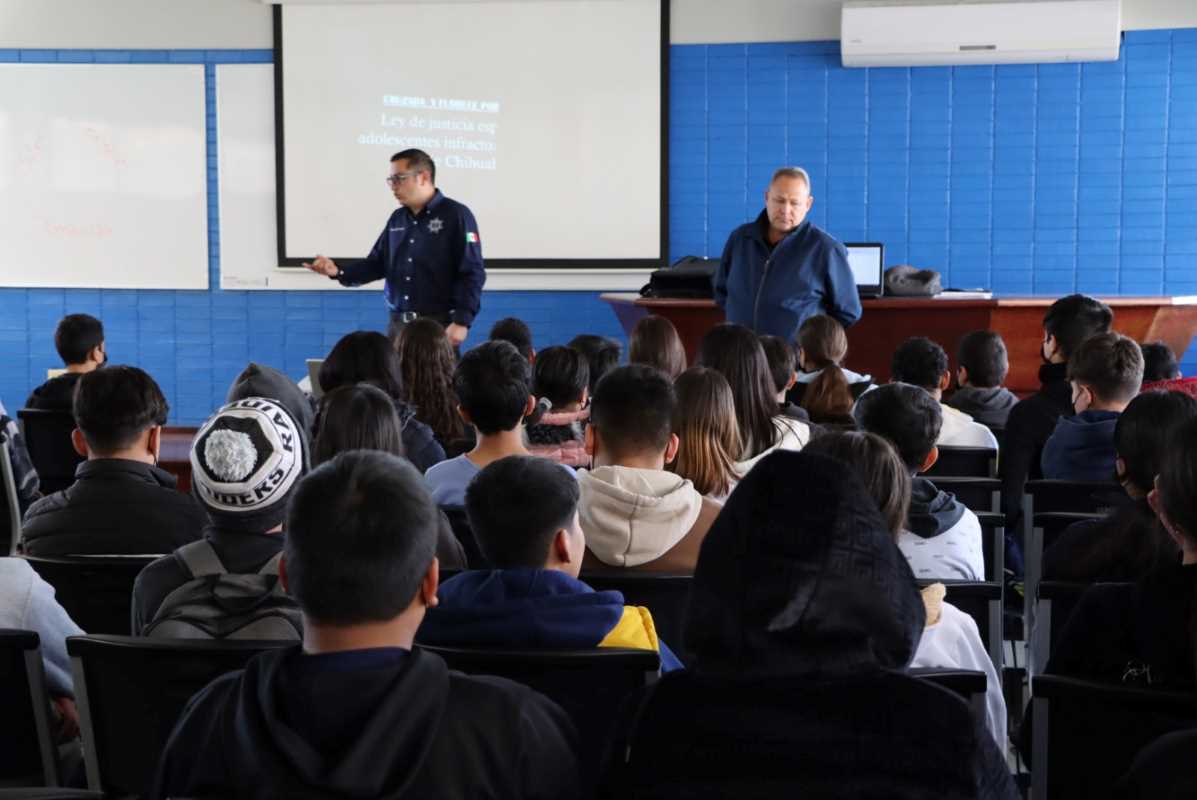 Atiende SSPM a más de 130 alumnos de secundaria con programa “Cruzada y Florece por la Juventud”