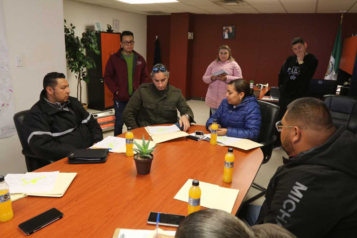 Se coordinan dependencias municipales para la atención del Suroriente