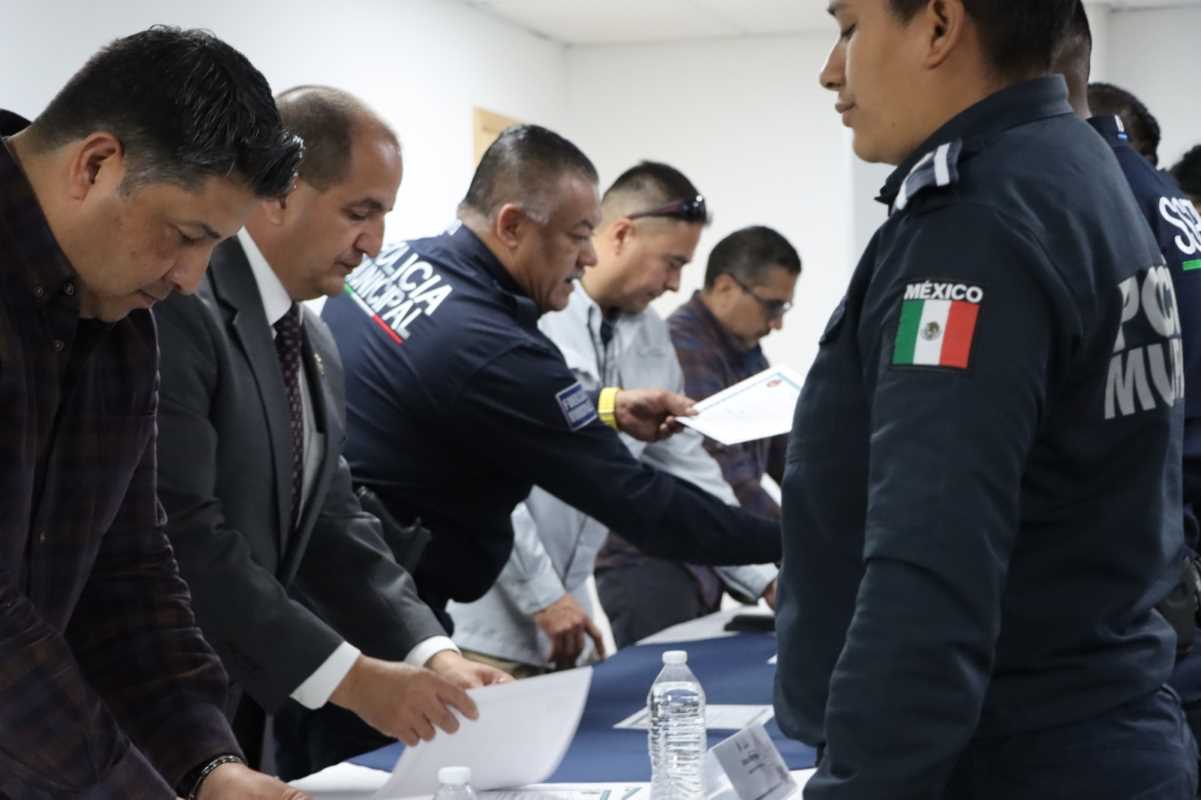 Policías Municipales culminan curso de “Fentanilo y Primeros Auxilios”
