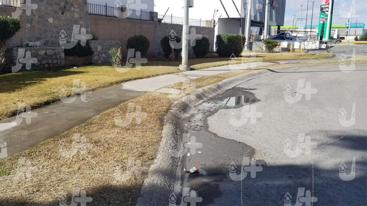 La JMAS intervendrá línea morada por fuga