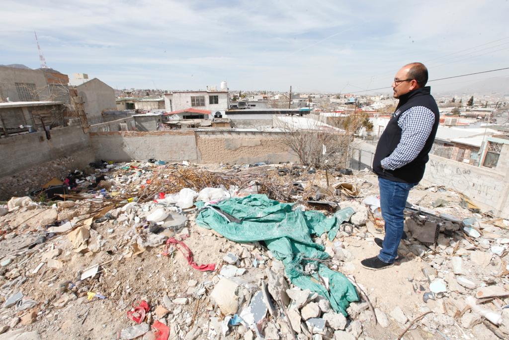 Comenzó limpia con notificación de multas de predios abandonados