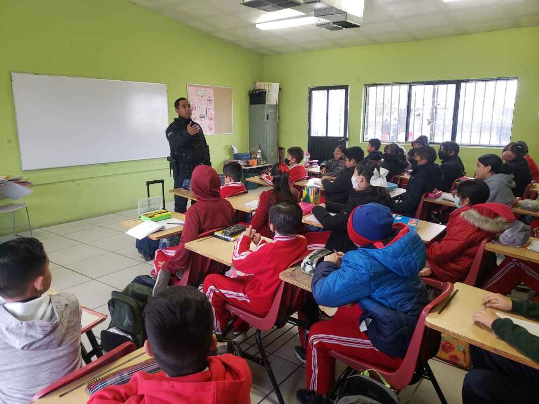Imparten plática preventiva sobre el “Bullying” a Escuela Primaria Margarita Maza de Juárez