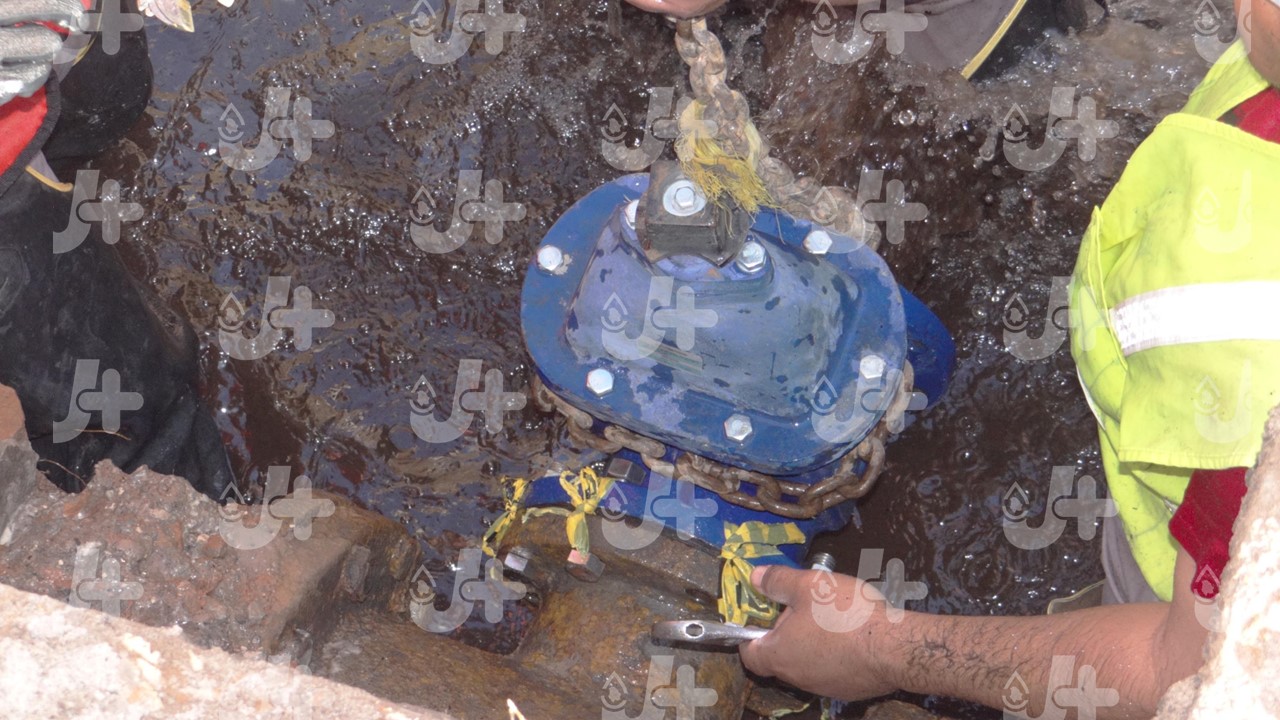 La JMAS reemplazará válvula