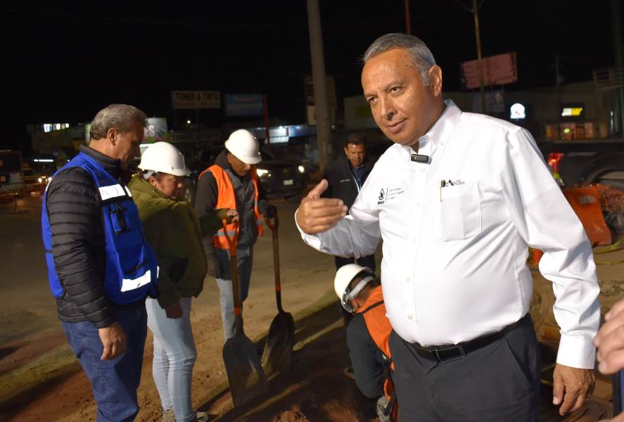 Supervisó Sergio Nevárez cambio de válvulas