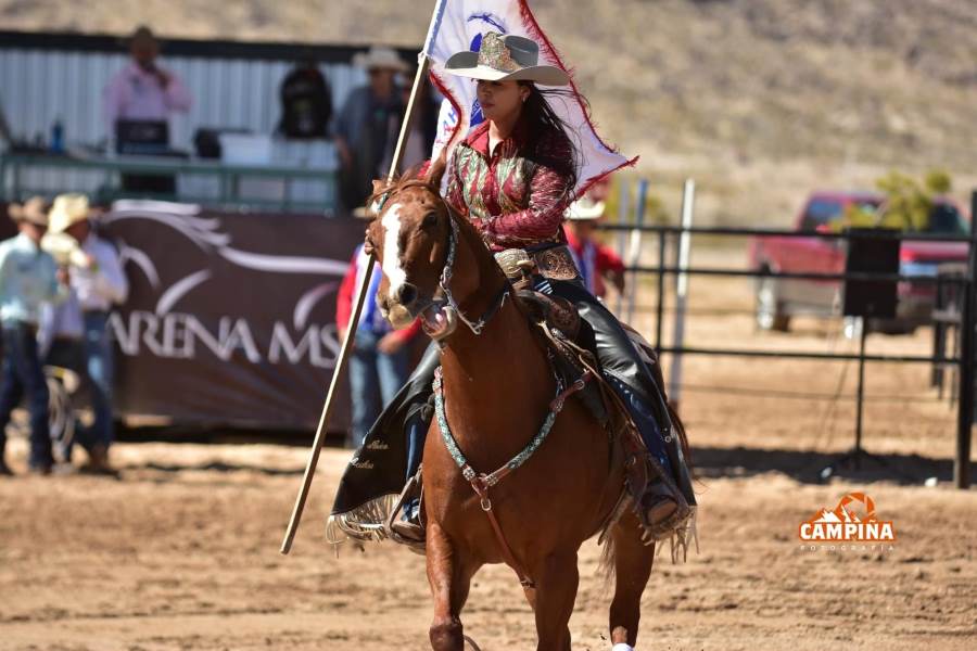 Destaca juarense en Juegos Estatales Conade en carrera de barriles