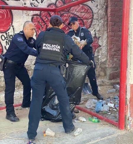 Comunidad y Policías promueven la apropiación de espacios Comunitarios