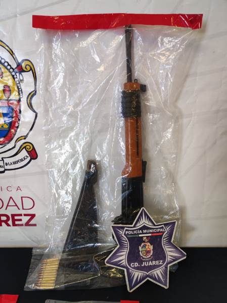 Aseguran elementos de la SSPM armas de grueso calibre
