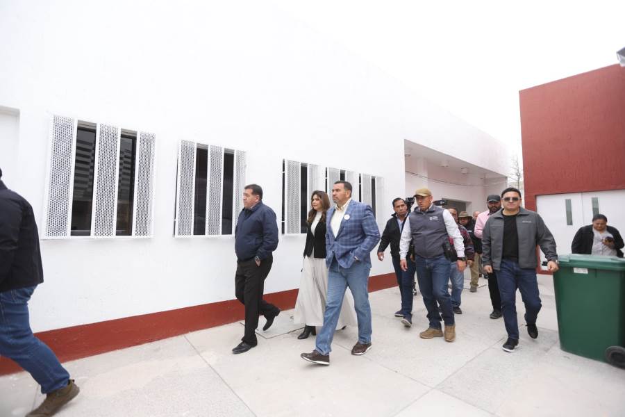 Ultiman detalles en habilitación del Albergue Felipe Ángeles.