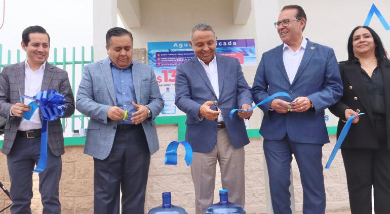 Inaugura JCAS 2 plantas tratadoras en la UTCJ.