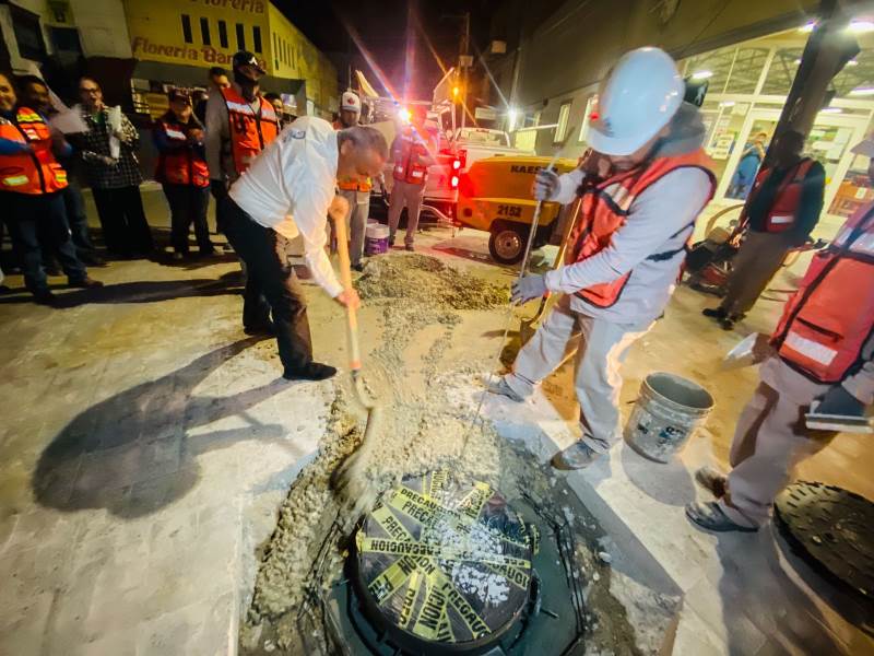 Anuncia la JMAS renovación de 11.4 km de drenaje del centro de la ciudad