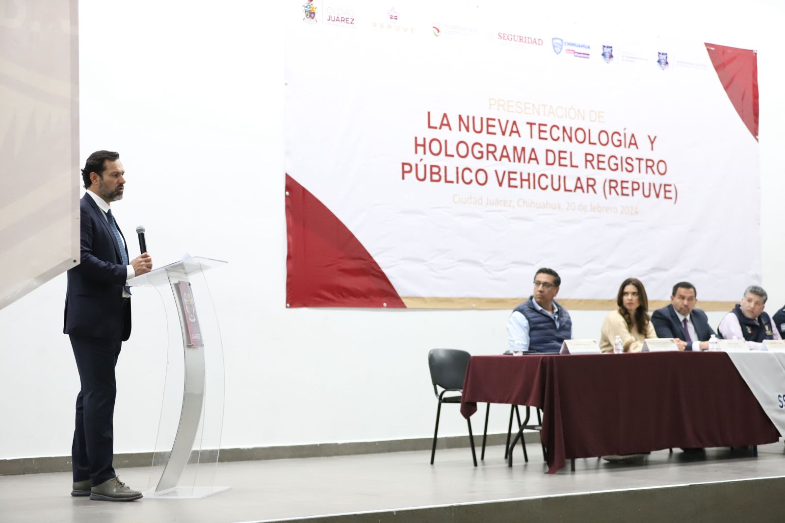 Agradecemos al Gobierno Federal por recursos del Repuve: Presidente Pérez Cuéllar