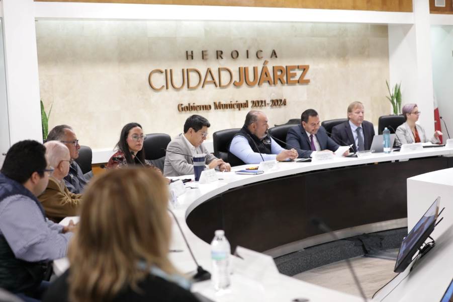 Preside alcalde Pérez Cuéllar sesión sobre calidad del aire