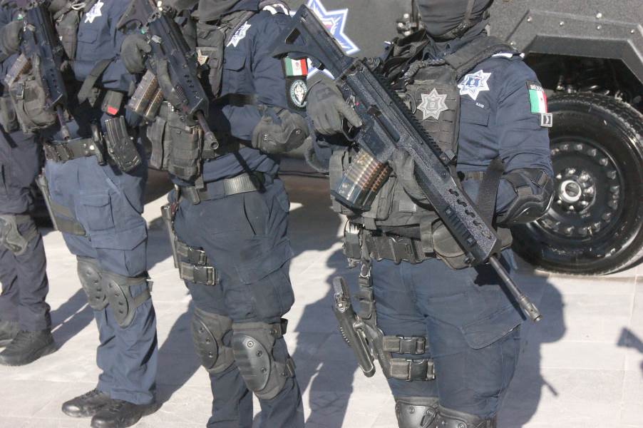 Secretaría de Seguridad Pública Municipal recibe armamento para reforzar su labor