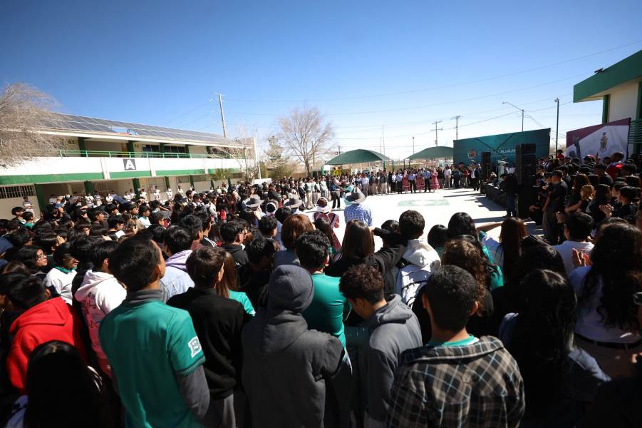 Realizaron Cruzada de Servicios en el Colegio de Bachilleres 9