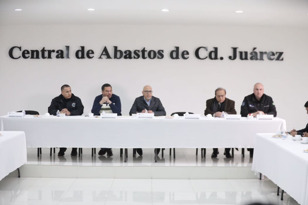 Central de Abastos fue sede de la reunión bimestral de la Mesa de Seguridad  
