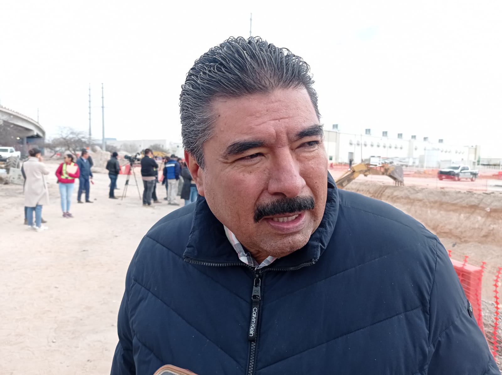 Reforzarán vigilancia para agilizar flujo vehicular en zona del Distribuidor Vial.