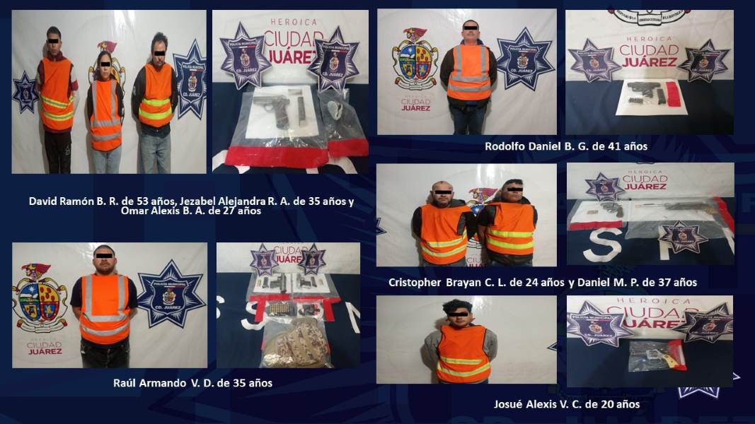 Asegura Policía Municipal armas de fuego y droga tras operativo especial encabezado por su titular