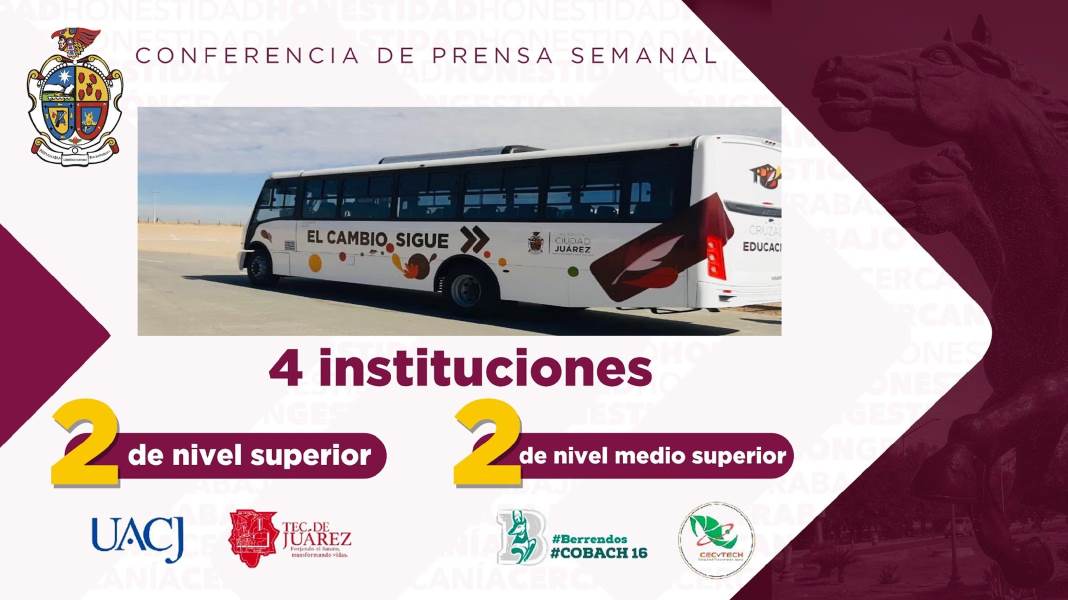 Publican puntos de encuentro para el transporte hacia Ciudad del Conocimiento.