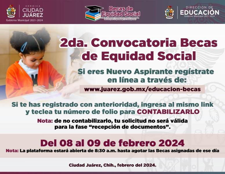 Esta semana se abrirá la segunda convocatoria para becas escolares