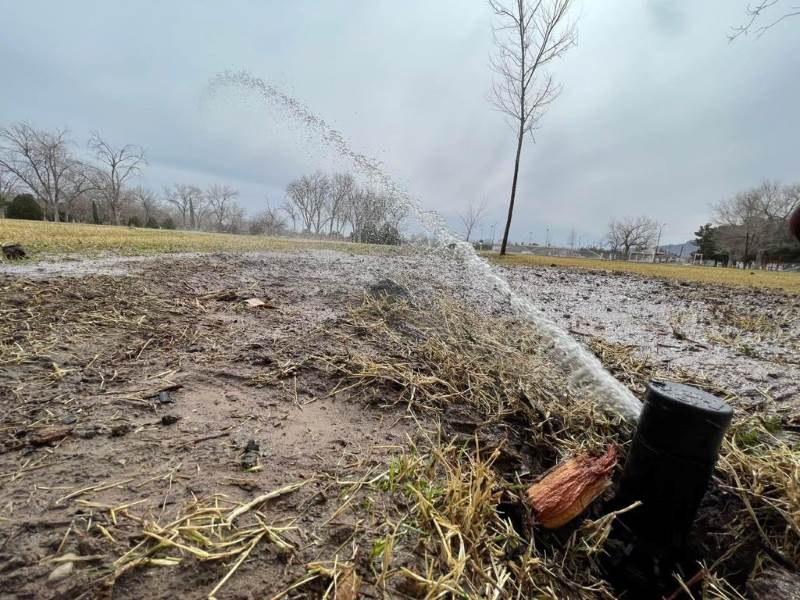 Parte del parque El Chamizal cuenta con nuevo sistema de riego