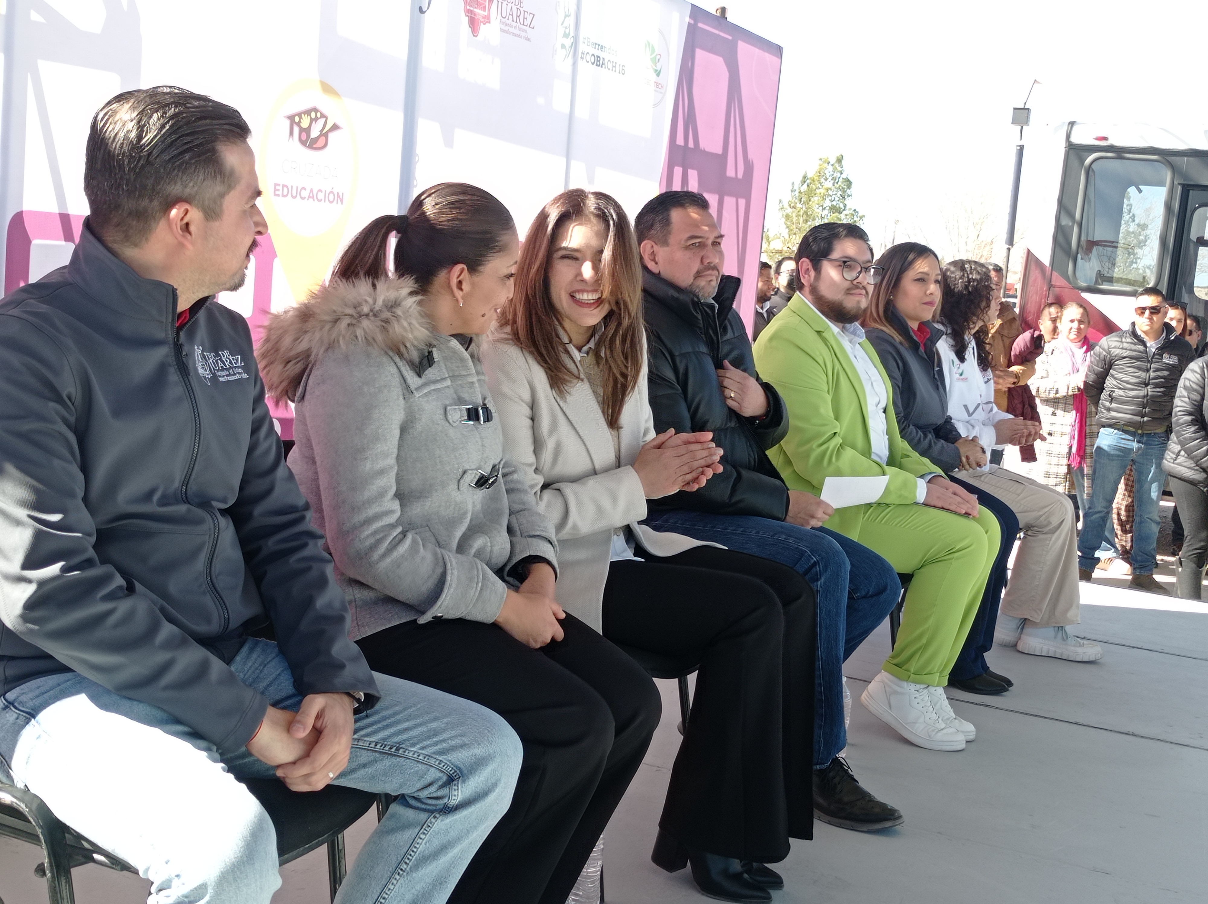 Arranca servicio de transporte para estudiantes de la Ciudad del Conocimiento.